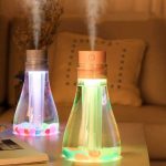 Humidifier With Led Light Bottle