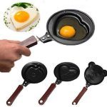 Jinaya Cute Kitty Cartoon Mini Non -Stick Breakfast Omelette Pan Pancake Egg Fryer Skillet
