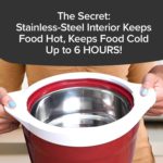 6 Hour Bowl – Insulated Stainless Steel Food Storage with Locking Lid - Image 2