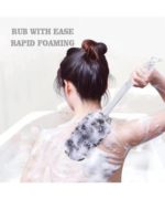 Loofah-Charcoal Back-Scrubber & Bath-Sponges - Image 4