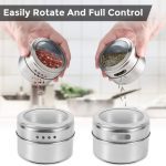 magnetic spice jars