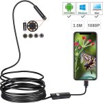USB Borescope 3.5M with Flexible Grabber