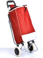 PAffy Foldable Shopping Trolley Bag with Chair - Image 5