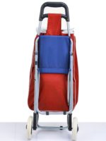 PAffy Foldable Shopping Trolley Bag with Chair - Image 4