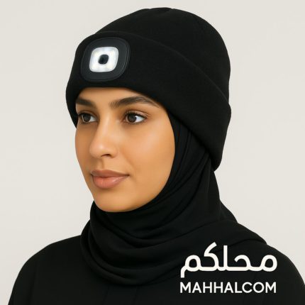 unisex led beanie hat with usb and warm knitted