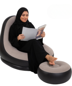 Alternative view of Portable Inflatable Sofa with Footstool