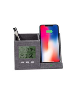 Alternative view of Brush pot wireless charger stand