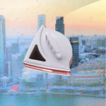 Magnetic Double-Sided Glass Cleaning Brush – Adjustable Window Cleaner with Safety Rope - Image 4