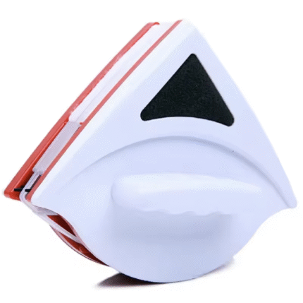 Magnetic Double-Sided Glass Cleaning Brush – Adjustable Window Cleaner with Safety Rope