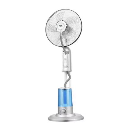 Electric Floor Cooling Fan 220V 75W With 3.2L Water Tank