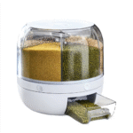6 Grid Rotating Rice Dispenser