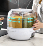 6 Grid Rotating Rice Dispenser - Image 3