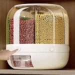 6 Grid Rotating Rice Dispenser - Image 4