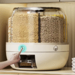6 Grid Rotating Rice Dispenser - Image 5