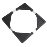 Fridge Stainless Steel Adjustable Base Washer Trolley - Image 6