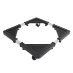 Fridge Stainless Steel Adjustable Base Washer Trolley - Image 7