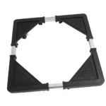 Fridge Stainless Steel Adjustable Base Washer Trolley - Image 8