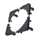 Fridge Stainless Steel Adjustable Base Washer Trolley - Image 12