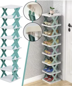 Alternative view of Simple multi-layer shoe cabinet rack