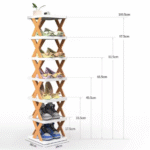Simple multi-layer shoe cabinet rack - Image 8