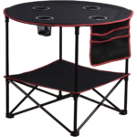 Folding Table with 4 Cup Holders - Image 5