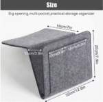 Felt Bedside Storage Organizer - Image 10