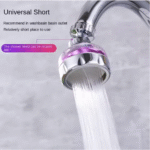 360 Rotating Kitchen Faucet Extender High Pressure - صورة 3