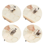 Stainless Steel Large Dumpling Skin Dough Circle Roller Machine Cutters - Image 12