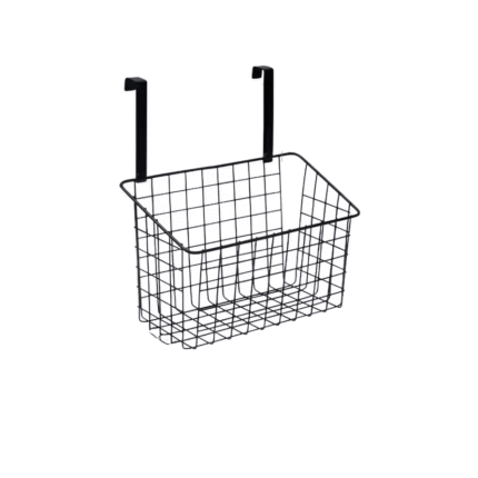 Hanging Door Rear Rack Grid Storage Basket