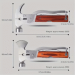 Auto Safety Hammer Stainless Steel Tool - Image 7