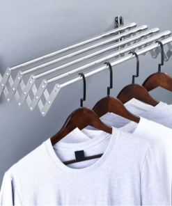 وجهة نظر بديلة لـ Aluminium wall metal folding extendable clothesline 80CM