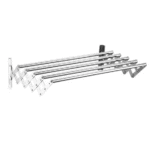 Aluminium wall metal folding extendable clothesline 80CM