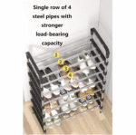 Simple Multi Layer Shoe Rack Stainless Organizer - Image 4