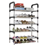 Simple Multi Layer Shoe Rack Stainless Organizer