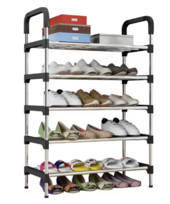 Simple Multi Layer Shoe Rack Stainless Organizer