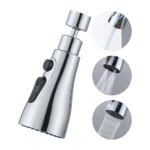 360 Swivel Spout Kitchen Sink Tap Spray Head - Image 3
