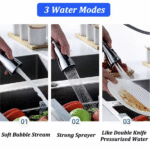 360 Swivel Spout Kitchen Sink Tap Spray Head - Image 8