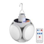 LED Solar Camping Light – Portable Rechargeable Waterproof Lantern (500LM)