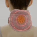 Calming Heat Vibrating Neck Wrap – Heated Massager with Adjustable Strap - Image 5