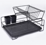 Metal Dish Drain Rack Basket Double-layer - Image 8