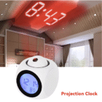 LCD Digital Projection Alarm Clock – Voice & Temperature Display - Image 5
