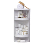 360° Rotating Bathroom Storage Rack – Wall Mounted - Image 2