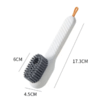 Multifunction Soap Shoe Brush – Soft Bristles with Liquid Dispenser - Image 4