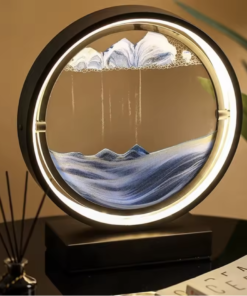 Alternative view of Luxury Quicksand Hourglass Painting – Home & Office Decor