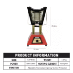 Electric Ceramic Heater - Image 6