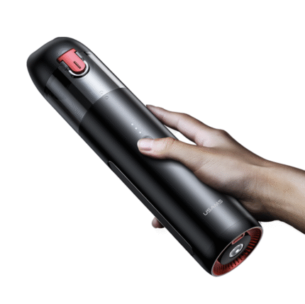 USAMS Mini Handheld Car Vacuum Cleaner – 6000Pa Powerful Suction, Portable & Rechargeable