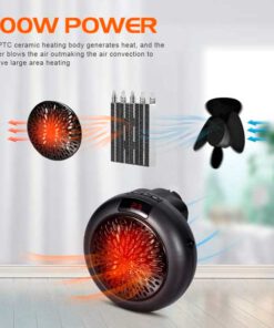 Alternative view of Mini Electric Room Heater