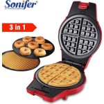 Electric Waffle Maker 3 in 1