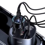 Car Charger – 245W Fast Charge with Dual Cigarette Lighters - Image 2