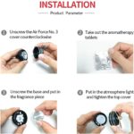 Car Air Freshener Vent Clip LED - Image 7